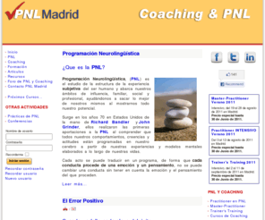 perls.es: Formación Avanzada en Coaching & PNL
PNL Madrid, Coaching y PNL en Madrid, programación neurolingüística, inteligencia emocional