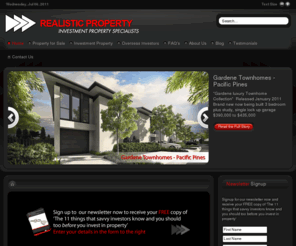 realisticproperty.com: Realistic Property | Real Estate | For Sale | Gold Coast | Brisbane
Realistic Property are Queensland investment property specialists. Tailor made financial solutions using property to build your future wealth. We offer a wide variety of properties in Australia for sale.