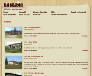 casaliinpiemonte.it: Casali in Piemonte
Esserci propone castelli, dimore storiche, ville, casali e cascinali nel Monferrato e non solo...