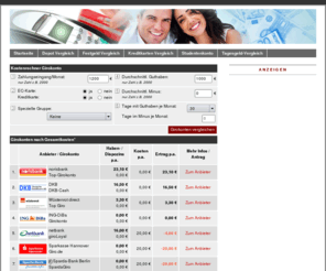 girokontovergleich.org: Girokonto Vergleich – Vergleich von kostenlosen Girokonten
Einen Girokonto Vergleich und sämtliche Informationen zu kostenlosen Girokonten bietet Ihnen das Portal Girokontovergleich.org