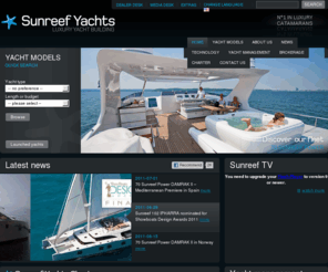 sunreef-yacht.com: Luxury yachts, power boats, catamarans designer, builder and charter agency - Sunreef Yachts
We are known for building custom made luxury yachts: catamarans, monohulls and power boats. We can design, build and charter yachts from 60 feet and more.