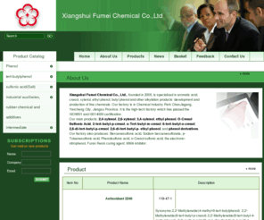 chem-manufacture.cn: Sulfonic acid, Phenol and Phenol derivatives manufacturer, supplier
NANJING DATANG CHEMICAL CO., LTD., which is registered under Chinese Company Law, is specialized in the production of arene sulfonic acid, phenol and their derivatives, and has been granted import and export license.