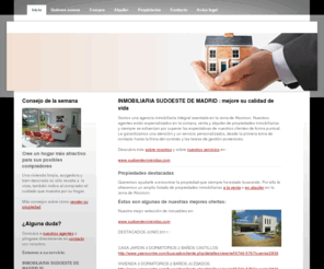 pisoalcorcon.es: Inicio - INMOBILIARIA SUDOESTE DE MADRID SL
{{company_name}}, su agencia inmobiliaria en {{city}}