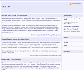 plp-law.com: PLP Law
Read up on important issues relating to the law