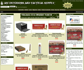 all-in-general.com: AIG Tactical Supply - Discount Ammunition, Holsters, Grips, Sights, Gun Accessories, Knives, Police Duty Gear - Cheap!
Discount Tactical Gear, Gun Accessories, Holsters, Magazines, Optics, Laser Grips, Ammunition, Knives and more - Buy Cheap at AIG Tactical