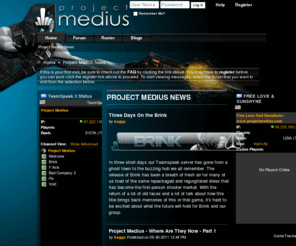 chosenones.org: Project Medius
This is a discussion forum for online gaming with projectmedius.com members