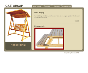 gaziahsap.com: Gazi Ahşap
