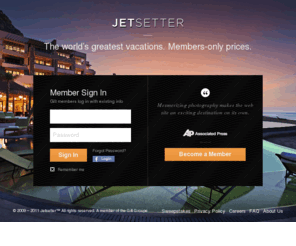 jetsetter.com: Jetsetter.com - Login
