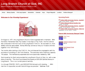 lbcog.org: Long Branch Church of God, Inc.
pentecostal, holiness, church, God, lbcog