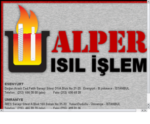 oksidasyon.com: ALPER ISIL ISLEM A.S.
ALPER ISIL ISLEM A.S.