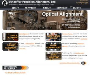 schaefferprecisionalignment.com: Schaeffer Precision Alignment, Inc
Industrial Metrology Service Company - Optical Alignment, Laser Tracker Services, Industrial Maintenance