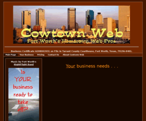 cowtownweb.com: www.CowtownWeb.com
Web design and management