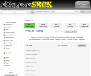 extremeshok.com: eXtremeSHOK.com :: Portal Home :: Enterprise Class Hosting Since 2004
Enterprise Class FailSafe Hosting Solutions