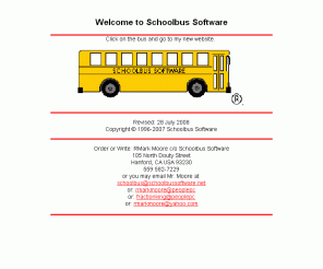 schoolbussoftware.com: Welcome to Schoolbus Software 
The best school site license in the world, for children, kids, parents, teachers and schools.