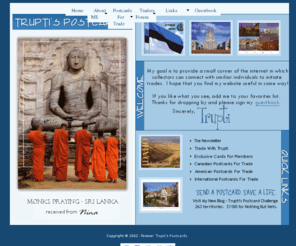 truptispostcards.net: Trupti's Postcards
Meet New Postcard Traders & Collectors