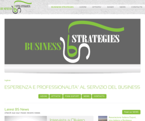 bsnstrategies.com: Business Strategies - Firenze
I servizi di consulenza di BUSINESS STRATEGIES, basati su un percorso congiunto con le proprie aziende, sono concepiti per generare il giusto valore aggiunto nella definizione delle strategie progettuali così come in tutte le attività di gestione delle operatività per le quali ci avvaliamo di metodi efficaci e proattivi.