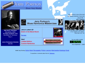 harpmaster.com: Blues Harp Master Jerry Portnoy
Jerry Portnoy Blues Harmonica Master