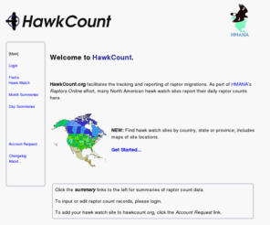 hawkcount.org: Hawkcount!
