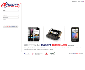 ufone.de: Mega Mobiles GmbH
Willkommen bei Mega Mobiles GmbH
