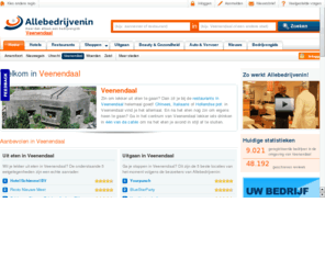 allebedrijveninveenendaal.nl: Alle bedrijven in Veenendaal.nl | Welkom bij de lokale bedrijvengids van Veenendaal.
De bedrijvengids van Veenendaal, vind hier alle bedrijven in Veenendaal.