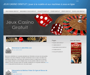 labonweb.com: JEUX CASINO GRATUIT | jouer à la roulette et aux machines à sous en ligne
