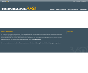 reinigung360.de: REINIGUNG 360° | Professionelle Gebäudereinigung in Berlin
Gebäudereinigung, Büroreinigung, Bauendreinigung, Glassreinigung, Laborreinigung, Praxisreinigung, Spezialreinigung, Teppichreinigung, Tiefgaragenreinigung, Treppenhausreinigung, Umzugsreinigung, Unterhaltsreinigung