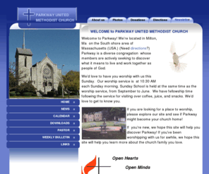 umcparkway.org: Parkway UMC
Religious website