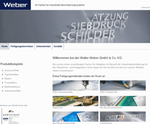 weber-industrieschilder.de: Walter Weber GmbH & Co. KG
