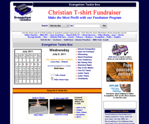 internetevangelism.net: Evangelism Tackle Box
Online Evangelism control panel. The tackle box for Internet Evangelism.