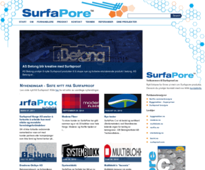 surfaproof.no: Surfaproof
Surfaproof Norges nettside om produkter fra Surfapore.