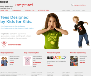 verymari.com: verymeri tees and kids clothing give children a voice through fundraising
Verymeri gives a voice to children of all ages by fundraising for arts with kids tees and clothing designer contests.