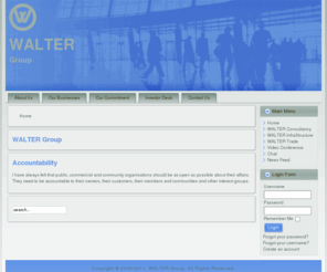 walter.co.in: WALTER Group
Joomla! - the dynamic portal engine and content management system