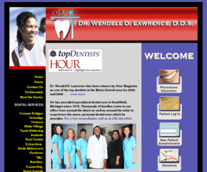 oakdentsmiles.com: Dentist|Cosmetic|Gentle|Southfield|MI| Dr. Lawrence
Dr. Wendell Lawrence is a dentist Southfield. Services provided by Dr. Lawrence include Southfield cosmetic dentistry, Southfield dental veneers, invisalign and smile makeovers.