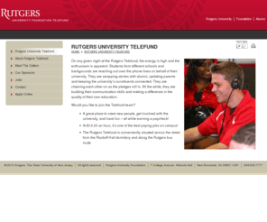 rutelefund.com: Rutgers University - Rutgers University Telefund
