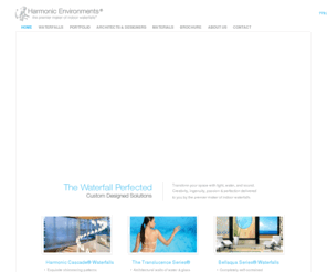 specialvets.com: Harmonic Environments - The premier maker of indoor waterfalls.
The premier maker of indoor waterfalls: custom indoor water features, glass water walls and contemporary waterfall design. Architectural waterfalls.