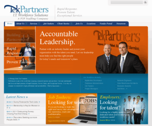 tekpartners.com: TekPartners - Powering Organizations with Proven Talent
Powering organizations with proven talent.