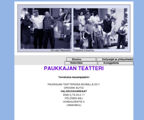 paukkajanteatteri.com: Paukkajan teatteri
