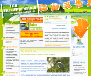 eco-entrepreneurs-poitou-charentes.org: Répertoire et annuaire éco entreprises et eco entrepreneurs en Poitou Charentes
