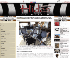 hidesofafrica.com: HidesOfAfrica - Home
Hides and leather animal products from Africa