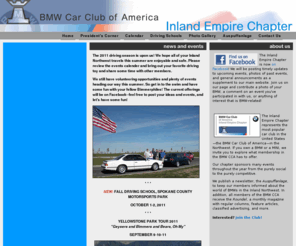 iebmw.org: Welcome to the BMW CCA Inland Empire Chapter
Inland Northwest BMWCCA Chapter serving Eastern Washington, Oregon, Idaho, and Montana.