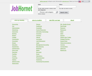 jobhornet.com: Find all jobs | Search one site | JobHornet
Find national job openings or search thousands of local job listings. Job search made easy. JobHornet