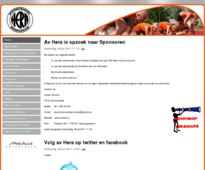 avhera.nl: AV HERA
Joomla! - Het dynamische portaal- en Content Management Systeem