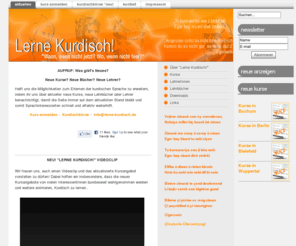 lerne-kurdisch.de: Willkommen auf der Startseite
Lerne Kurdisch - Eine Initiative für das Erlernen der kurdischen Sprache