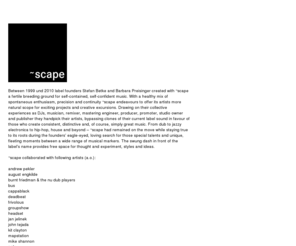 scape-music.de: scape
