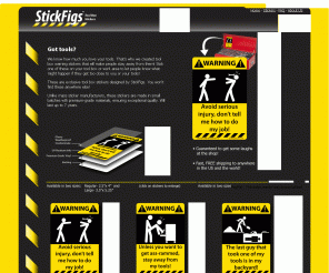 stickfigsstickers.com: StickFigs Tool Box Stickers
