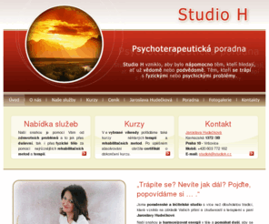 studioh.cz: Úvod - Studio H - Psychoterapeutická poradna
