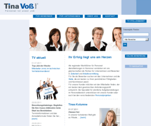 voss-industrie.com: Tina Voß - Zeitarbeit, Arbeitsvermittlung und Personaldienstleistung Hannover: Tina Voß
Ihr Partner für Zeitarbeit, Arbeitsvermittlung und Personaldienstleistungen in Hannover. Täglich aktualisierter Stellenmarkt mit vielen Jobs und Stellenangeboten.