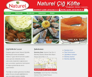 bakirkoycigkofte.com: Bakırköy Çiğ Köfte – Naturel Çiğköfte – 0212 542 11 71
