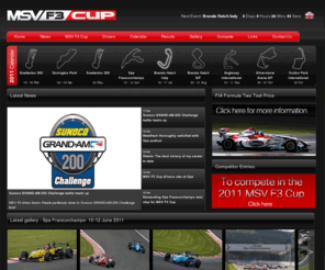 f3cup.com: MSV F3 Cup
MSV f3 Cup - Official Series Website - Latest News | Driver Profiles