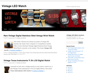 vintageledwatch.com: Vintage LED Watch
Vintage LED Watch